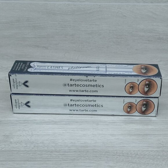 Tarte Lights, Camera, Lashes Platinum Mascara | Full Size 0.31/ 9ml | Lot of 2 - Picture 3 of 6